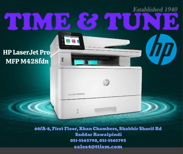 HP LaserJet Pro MFP M428fdn Monochrome All-in-One Printer